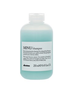 Защитный шампунь для сохранения косметического цвета волос Minu Shampoo 75057 1000 мл Davines (италия)