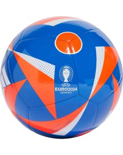 Мяч футбольный Euro24 Club IN9373 р 5 ТПУ 12 пан маш сш сине красный Adidas