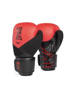 Перчатки тренировочные Protex PU 12oz P00003367 красный черный Everlast