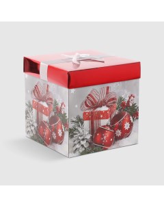 Коробка подарочная regalo 25х25х25 см Due esse christmas