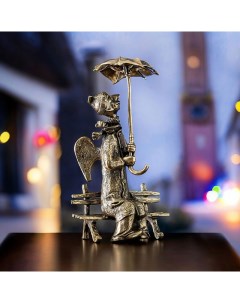 Статуэтка Ангел с зонтом в подарочной коробке Город подарков