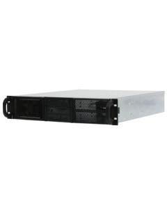 Корпус серверный 2U RE204 D2H5 FE 65 2x5 25 5HDD черный без блока питания 2U 2U redundant глубина 65 Procase
