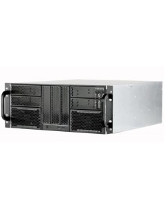Корпус серверный 4U RE411 D7H6 A 45 7x5 25 6HDD черный без блока питания глубина 450мм MB ATX 12 x9  Procase