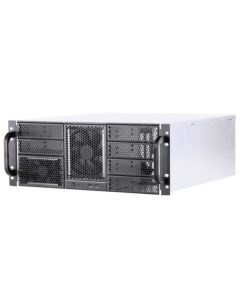 Корпус серверный 4U RE411 D6H8 FE 65 6x5 25 8HDD черный без блока питания глубина 650мм MB EATX 12 x Procase