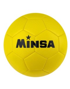 Мяч футбольный MINSA 4481930 желтый 4481930 желтый Minsa