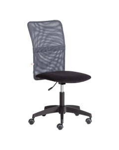 Кресло компьютерное Tetchair Start флок черный серый 20603 Start флок черный серый 20603