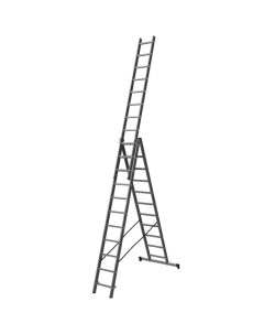 Трехсекционная лестница L 03 3х11 Россия Gigant