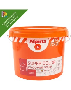 Краска водно дисперсионная Super Color Б3 прозрачная база C 2 35 л Alpina