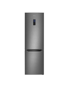 Холодильник двухкамерный MFF187NFIX10 187x66x59 5 см 1 компрессор цвет серебристый Maunfeld