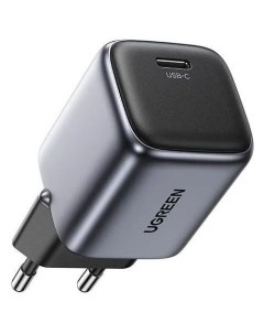Сетевое зарядное устройство CD319 USB C 30Вт 3A серый Ugreen