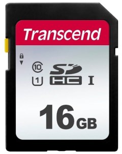 Карта памяти SD 16GB TS16GSDC300S Transcend