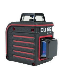 Лазерный уровень Cube 2 360 Basic Edition А00447 дальность без приемника 20 м 3 батареи АА развертка Ada