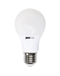 Лампа светодиодная E27 груша A60 10Вт 7400K белый 900лм диммируемая 4895205022850 Jazzway