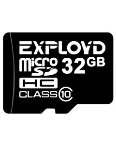 Карта памяти 32Gb microSDHC Class 10 Exployd