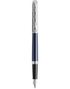 Ручка перьевая Hemisphere L Essence du Bleu синий Латунь колпачок подарочная упаковка CW2166467 Waterman