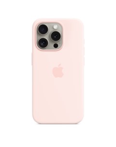 Чехол для смартфона iPhone 15 Pro Silicone Case MagSafe Light Pink Apple