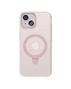Чехол для смартфона iPhone 15 с подставкой розовый Vlp