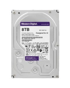 Жесткий диск Purple Pro 8 ТБ 8001PURA Wd