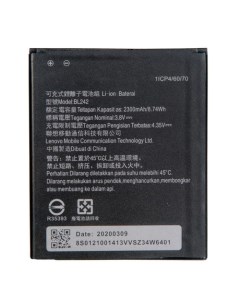 Аккумулятор для Lenovo A6000 K3 Music Lemon A6010 A2020 BL242 Rocknparts