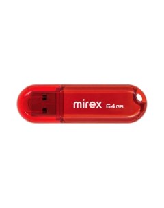 Флешка Candy 64 ГБ красный 13600 FMUCAR64 Mirex