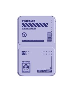 Внешний аккумулятор rmp0418 p83 DS 5000 мА ч для мобильных устройств фиолетовый Xiaomi