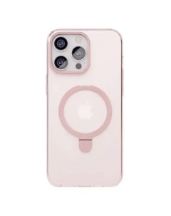 Чехол для смартфона iPhone 15 Pro MagSafe с подставкой розовый Vlp
