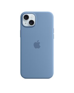 Чехол для смартфона iPhone 15 Plus Silicone Case MagSafe Winter Blue Apple