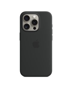 Чехол для смартфона iPhone 15 Pro Silicone Case MagSafe Black Apple