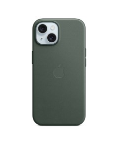 Чехол для смартфона iPhone 15 FineWoven Case MagSafe Evergreen Apple