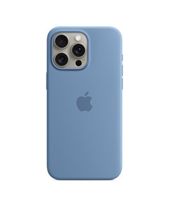Чехол для смартфона iPhone 15 Pro Max Silicone MagSafe Winter Blue Apple