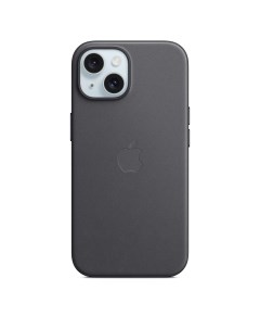 Чехол для смартфона iPhone 15 FineWoven Case MagSafe Black Apple