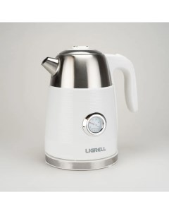 Чайник электрический LEK 1757STW 1 7 л белый серебристый Ligrell