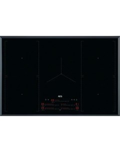 Встраиваемая варочная панель индукционная IKE85753FB черный Aeg