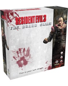Настольная игра Steamforged Games Ltd Resident Evil 3 The Board Game на английском Steamforged games ltd.