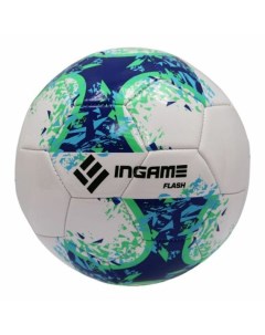 Мяч футбольный Wave синий Ingame