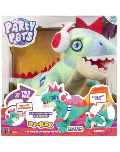 Интерактивный динозавр DJ Rex Party Pets Nobrand