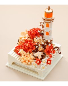 Конструктор 3D из миниблоков Маяк с цветами Романтика 1116 дет Balody