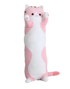 Мягкая игрушка Кот Батон 90 см розовый U & v