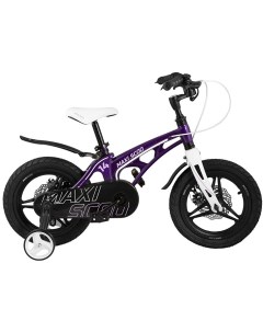 Велосипед детский Cosmic 14 Делюкс Плюс 2022 фиолетовый Maxiscoo