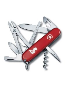 Нож перочинный Angler 1 3653 72 91мм 19 функций красный Victorinox