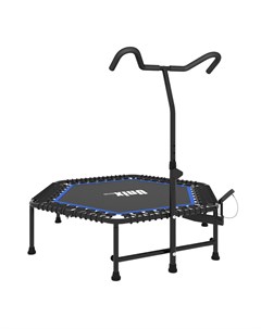 Батут спортивный с ручкой Line FITNESS PRO Blue диаметр 125 см до 130 кг Unix