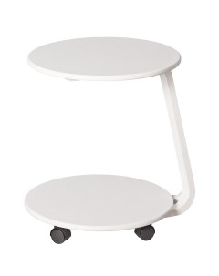 Стол придиванный Оптима белый Мебелик