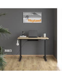 Компьютерный стол XTEN UP AT 001 дуб светлый черный Skyland