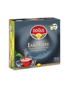 Чай черный DOGUS Earl Grey 100 пакетиков Nobrand