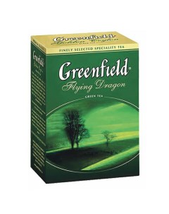 Чай зеленый Flying Dragon листовой 100 г Greenfield