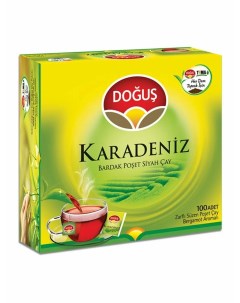 Чай черный DOGUS Karadeniz 100 пакетиков Nobrand