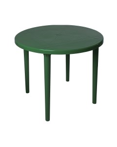 Стол для дачи обеденный 217533 зеленый 90х90х71 см Стандарт пластик