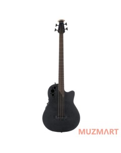 B778TX 5 Bass Elite T Mid Cutaway Black Textured Электроакустическая бас гитара К Ovation
