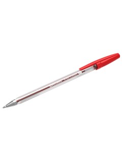 Ручка шариковая M 500 CLASSIC красная 50 шт Brauberg
