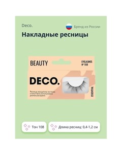 Накладные ресницы ESSENTIAL 108 1 0 Deco